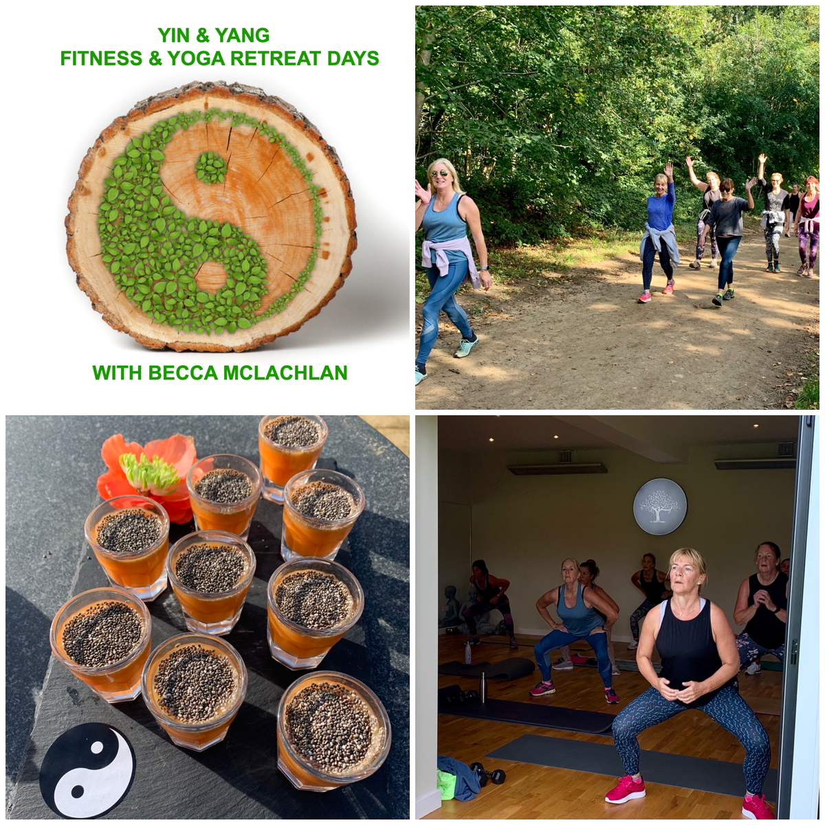 Yin & Yang Fitness & Yoga Small Group Retreat Day - (FULLY BOOKED - email becca@becca-mclachlan.com to be added to the cancellation list)