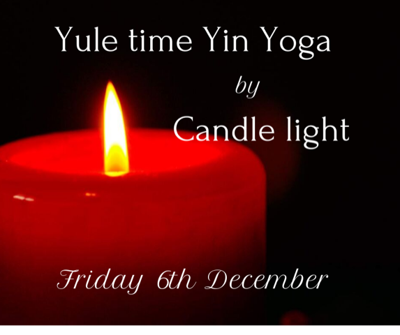 Yule Yin Yoga By Candle Light With Rosemary Booker  - FULLY BOOKED